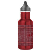 HAMbWG Rood/Rode waterfles (18 oz) Waterfles (Links)
