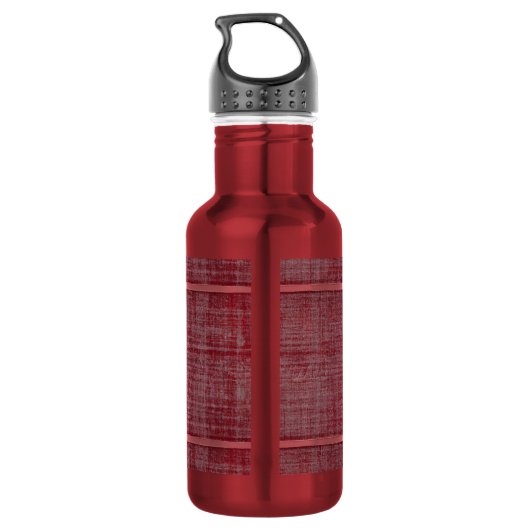 HAMbWG Rood/Rode waterfles (18 oz) Waterfles (Achterkant)