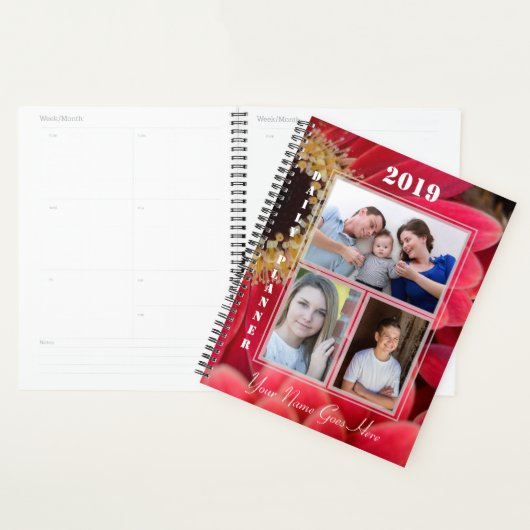 HAMbWG - Roze Gerber Daisy Planner (Display)