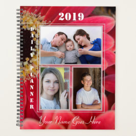 HAMbWG - Roze Gerber Daisy Planner