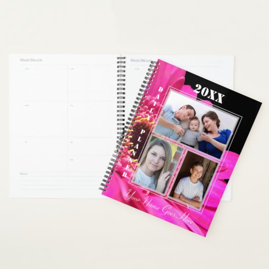 HAMbWG - Roze Gerber Madeliefje Planner (Display)