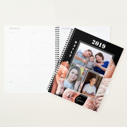 HAMbWG - Roze lamingos Planner (Display)