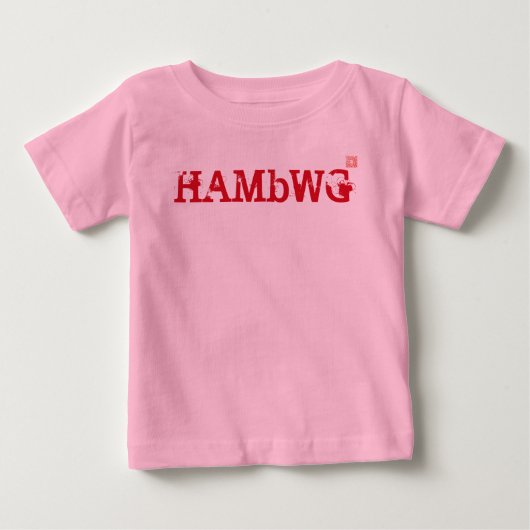 HAMbWG - Roze met rode Pullover-hoeve (Voorkant)