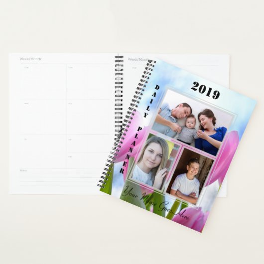 HAMbWG - Roze Tulpen Planner (Display)