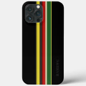 HAMbWG - Samsung Cell Phone Case - Black met kleur (Achterkant)