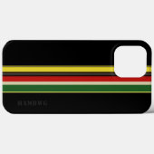 HAMbWG - Samsung Cell Phone Case - Black met kleur (Achterkant (horizontaal))