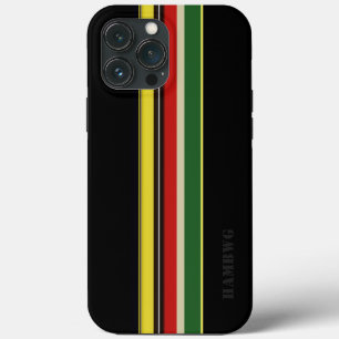 HAMbWG - Samsung Cell Phone Case - Black met kleur iPhone 13 Pro Max Hoesje
