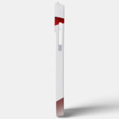 HAMbWG - Samsung Mobiele Telefoon Case - Wit/Rood (Achterkant / Links)