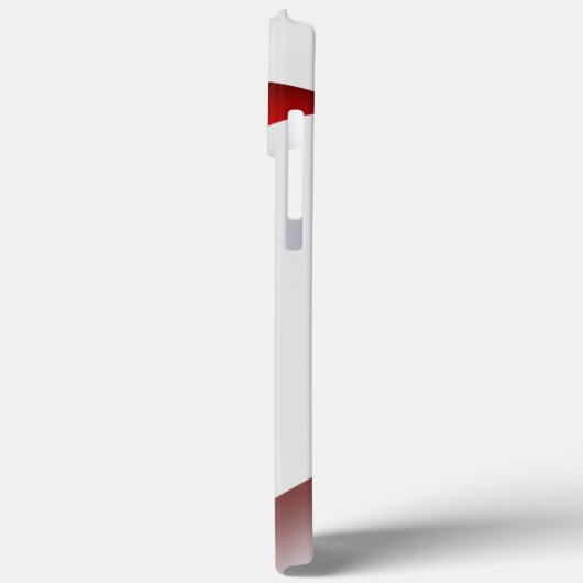 HAMbWG - Samsung Mobiele Telefoon Case - Wit/Rood (Achterkant / Links)