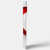 HAMbWG - Samsung Mobiele Telefoon Case - Wit/Rood (Achterkant / Rechts)