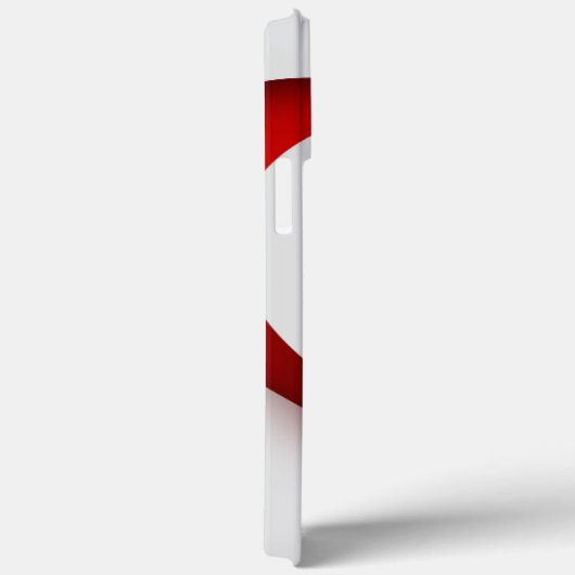 HAMbWG - Samsung Mobiele Telefoon Case - Wit/Rood (Achterkant / Rechts)