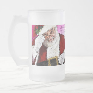 HAMbWG - Santa Claus Grote Draft-Mok Matglas Bierpul