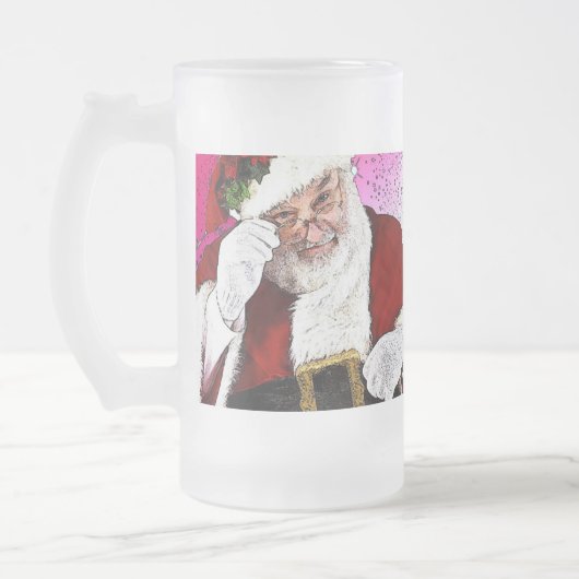 HAMbWG - Santa Claus Grote Draft-Mok Matglas Bierpul (Links)