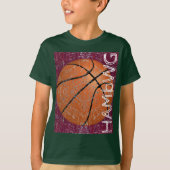HAMbWG - Shirt voor kinderen - basketbal (Voorkant)