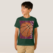 HAMbWG - Shirt voor kinderen - basketbal (Voorkant volledig)