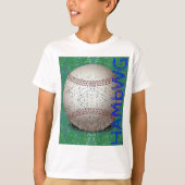 HAMbWG - Shirt voor kinderen - honkbal (Voorkant)