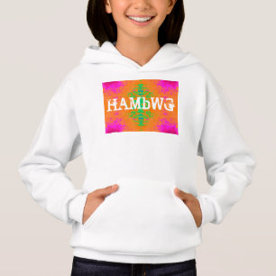 HAMbWG - Shirt voor kinderen - Roze Oranje Groen
