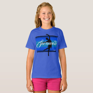 HAMbWG - Shirt voor kinderen T - Blauw Ballerina
