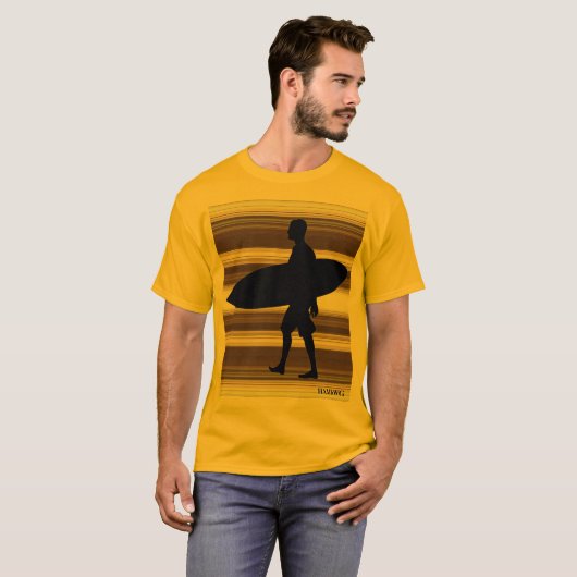 HAMbWG - Shirt voor kinderen t - goudgradiënten (Voorkant volledig)