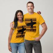 HAMbWG - Shirt voor kinderen t - goudgradiënten (Unisex)