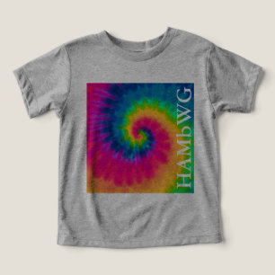 HAMbWG - Shirt voor kinderen T - kleurstof helder