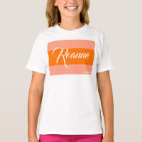 HAMbWG - Shirt voor kinderen-T - Oranje banden