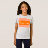 HAMbWG - Shirt voor kinderen-T - Oranje banden (Voorkant volledig)