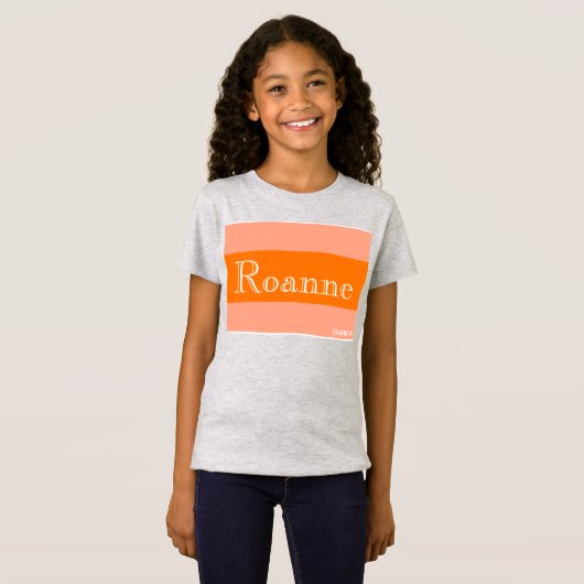 HAMbWG - Shirt voor kinderen-T - Oranje banden (Voorkant volledig)