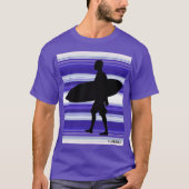 HAMbWG - Shirt voor kinderen-T - Paarse gradiënten (Voorkant)
