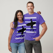 HAMbWG - Shirt voor kinderen-T - Paarse gradiënten (Unisex)