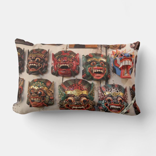 HAMbWG - Sierkussennen - Scary Maskers Kussen (Voorkant)