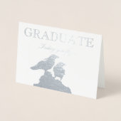 HAMbWG - Silver Foil Kaart - Afstuderen - Twee Rav (Voorkant)