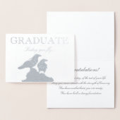 HAMbWG - Silver Foil Kaart - Afstuderen - Twee Rav (Display)