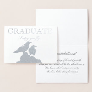 HAMbWG - Silver Foil Kaart - Afstuderen - Twee Rav