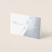 HAMbWG - Silver Foil Kaart - Hartelijk dank (Voorkant)