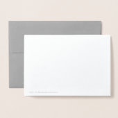 HAMbWG - Silver Foil Kaart - Mode (Met envelop)