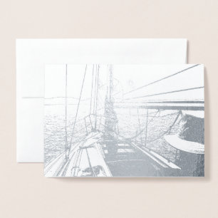 HAMbWG - Silver Foil Kaart - Zilveren