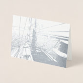 HAMbWG - Silver Foil Kaart - Zilveren (Voorkant)