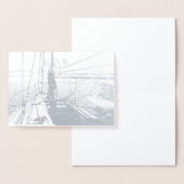 HAMbWG - Silver Foil Kaart - Zilveren (Display)