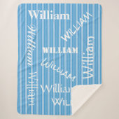 HAMbWG - Softest Fleece - Jouw naam! Sherpa Deken (Voorkant)