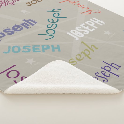 HAMbWG - Softest Fleece - Jouw naam! Sherpa Deken (3/4)