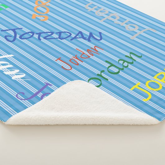 HAMbWG - Softest Fleece - Jouw naam! Sherpa Deken (3/4)