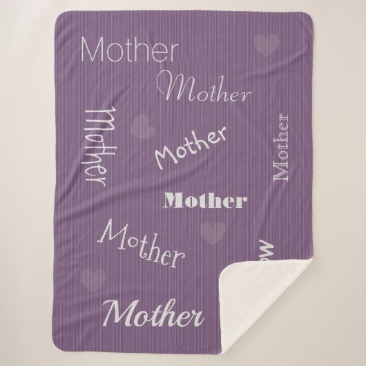 HAMbWG - Softest Fleece - Jouw naam! Sherpa Deken (Voorkant)