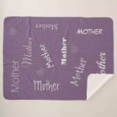 HAMbWG - Softest Fleece - Jouw naam! Sherpa Deken (Voorkant (horizontaal))