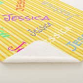 HAMbWG - Softest Fleece - Jouw naam! Sherpa Deken (3/4)