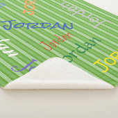 HAMbWG - Softest Fleece - Jouw naam! Sherpa Deken (3/4)