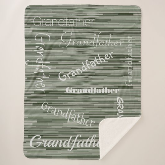 HAMbWG - Softest Fleece - Jouw naam! Sherpa Deken (Voorkant)