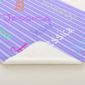 HAMbWG - Softest Fleece - Jouw naam! Sherpa Deken (3/4)