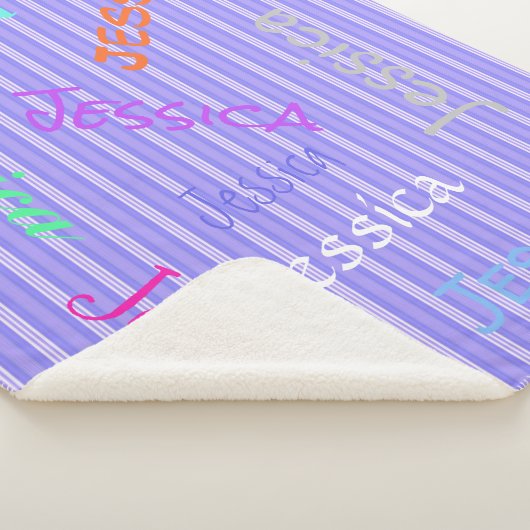 HAMbWG - Softest Fleece - Jouw naam! Sherpa Deken (3/4)