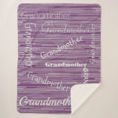 HAMbWG - Softest Fleece - Jouw naam! Sherpa Deken (Voorkant)